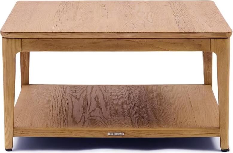 Rivièra Maison Vierkante Salontafel Imola Mangohout 70 x 70cm Naturel