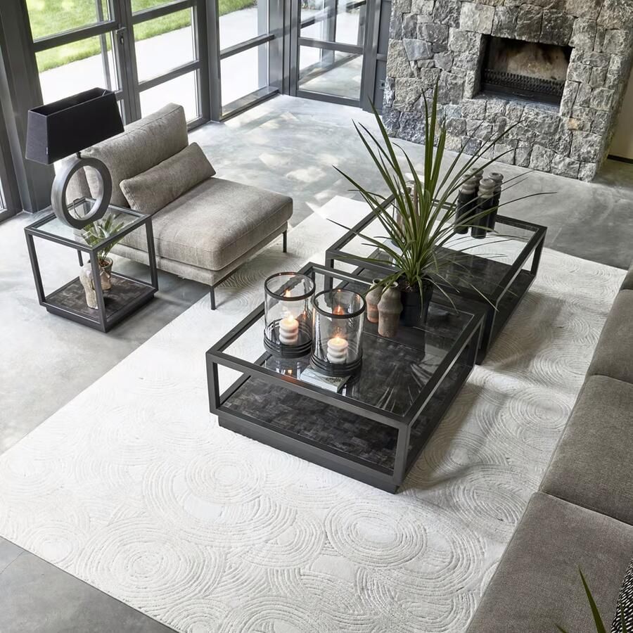 Rivièra Maison Vloerkleed Delfina 200 x 290cm Crème