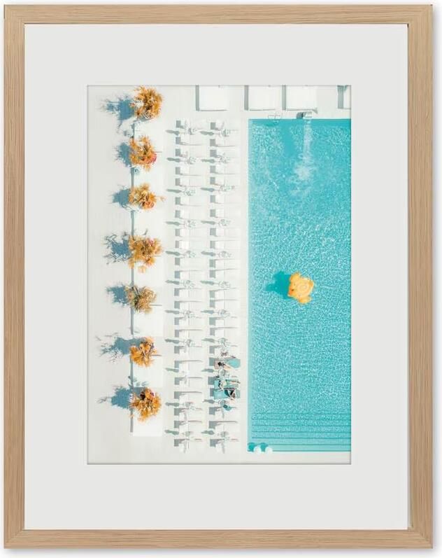 Rivièra Maison Wall Art Pool Escape 60 x 80cm Blauw