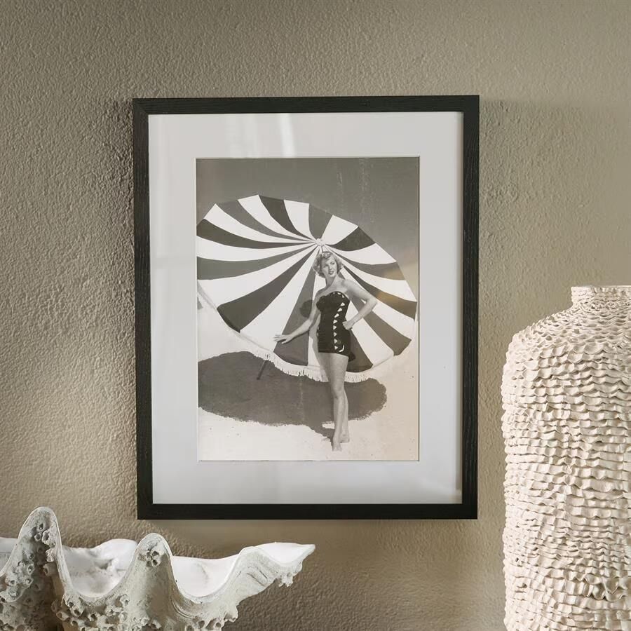 Rivièra Maison Wall Art Riviera Shade 40 x 50cm Zwart