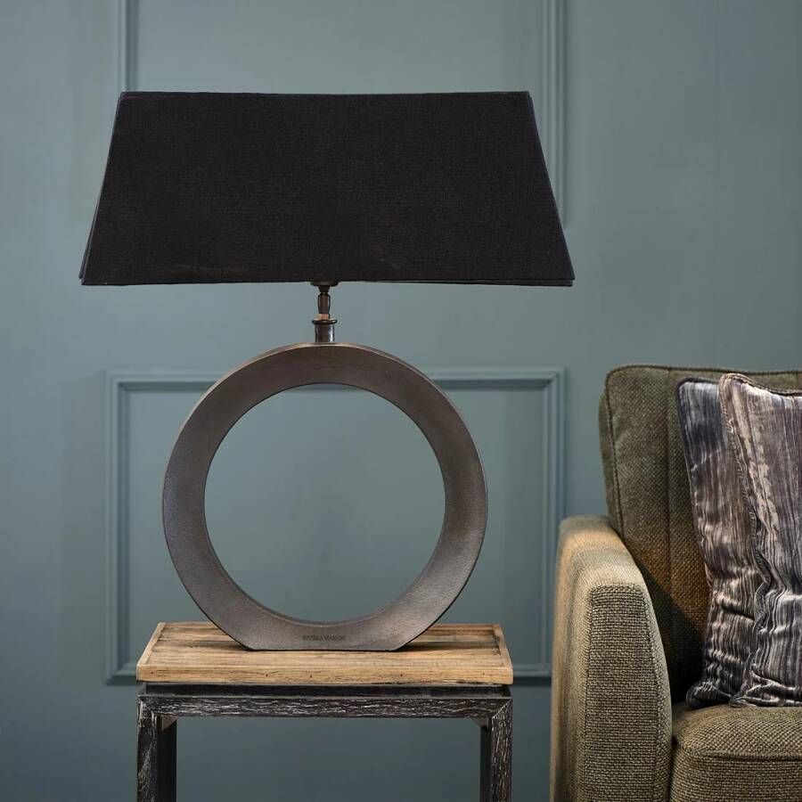 Rivièra Maison Tafellamp RM Berlin Aluminium Grijs (excl. kap)