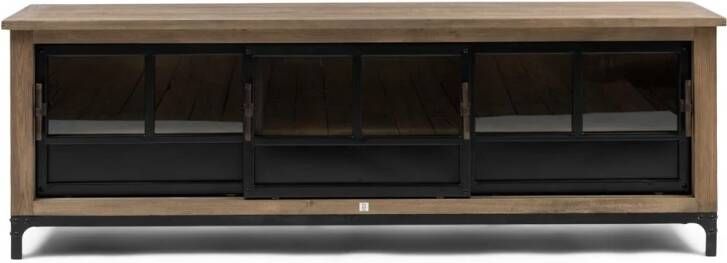 Rivièra Maison Hoxton Flatscreen Dressoir natuurlijk hout GA2 Gerecycled as 190x42x65 cm