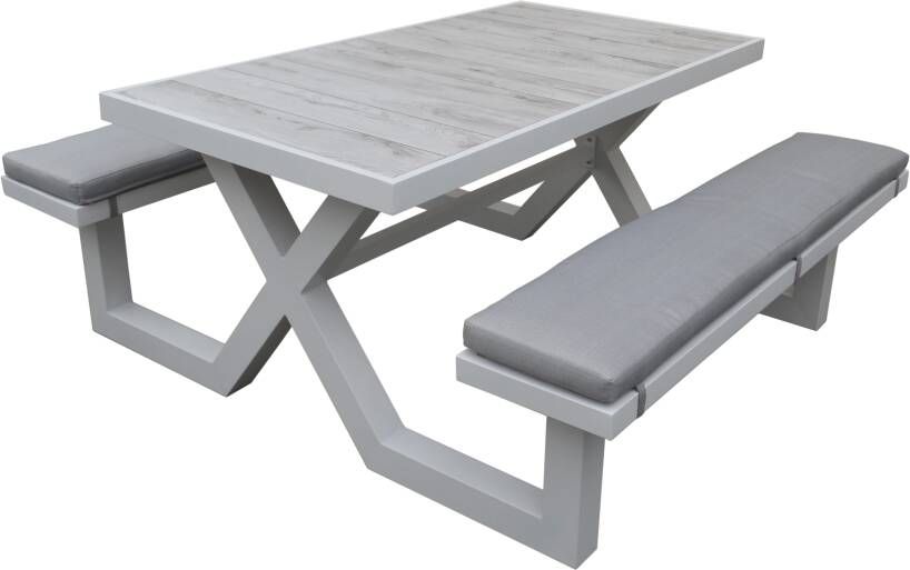 SenS-Line Galaxy Picnic Tuintafel White 160 Cm Wit