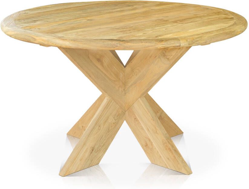 SenS-Line Ronde Tuintafel Malta Teak Ø130cm