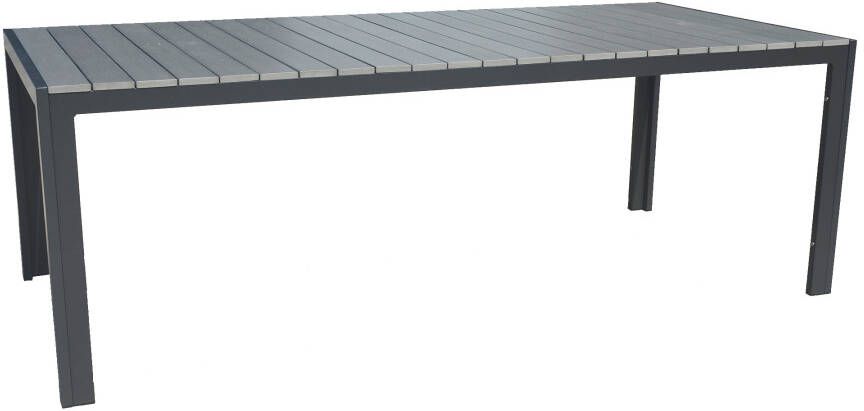 Actona SenS-Line tuintafel Jersey grijs 220x100x74 cm Leen Bakker - Foto 3