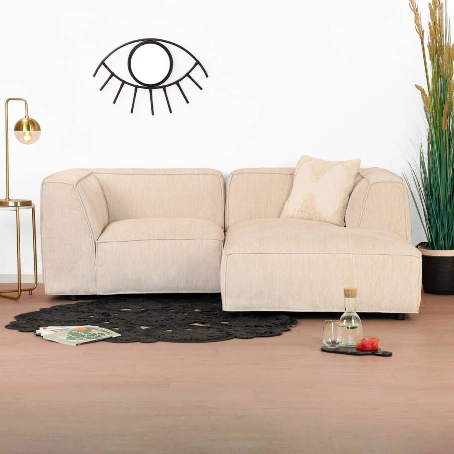 Sohome Loungebank Ezra Rechts 2-zits Beige