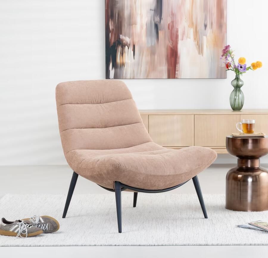 Sohome Fauteuil Otis Chenille Rosewood