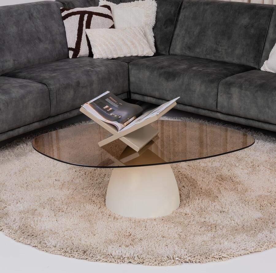 Livingfurn | Salontafel Brix Mylon 110 cm | Woonkamertafels | Salontafel