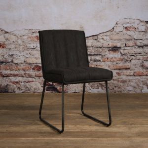 Tower Living Eetkamerstoel 'Santo' kleur antraciet