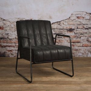 Tower Living Fauteuil Santo antraciet