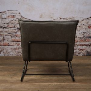 Tower Living Fauteuil 'Seda' kleur grijs