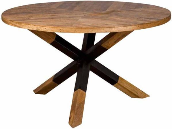 Tower Living Ronde Eettafel Viola Mangohout 130cm