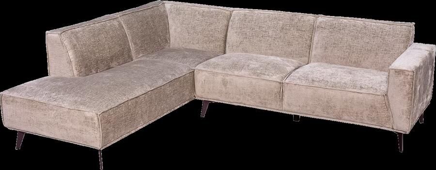 Tower Living 2 5-zits Hoekbank Leeds Links 268cm Taupe