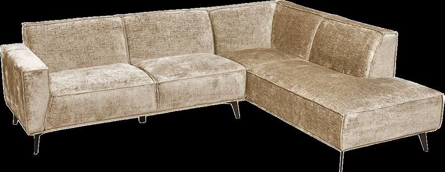 Tower Living 2 5 zits Hoekbank Leeds Rechts 268cm Beige