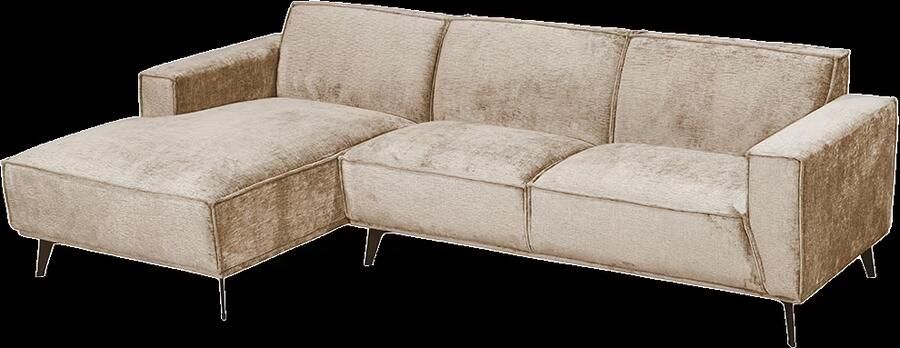 Tower Living 2 5-zits Loungebank Leeds Links 280cm Beige