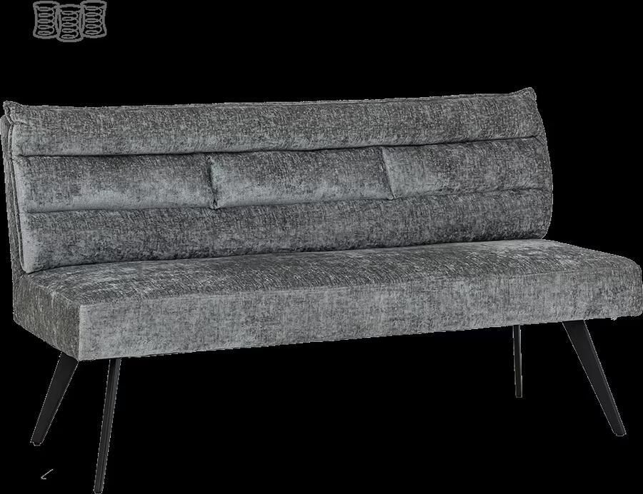 Tower Living Eetkamerbank Rosora 160cm Grijs