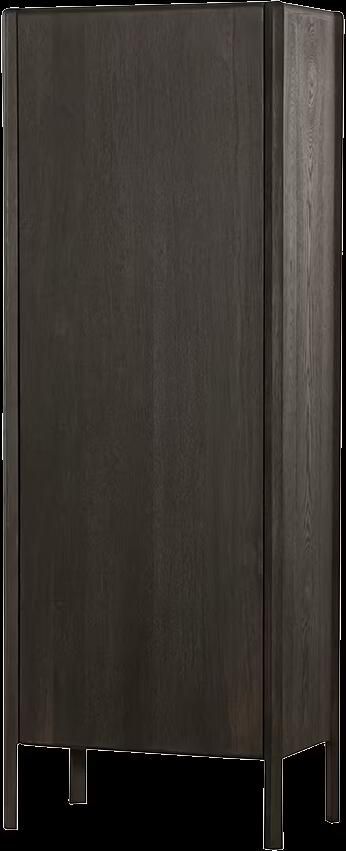 Tower Living Opbergkast Amalfi Eiken 190 x 70cm Basalt