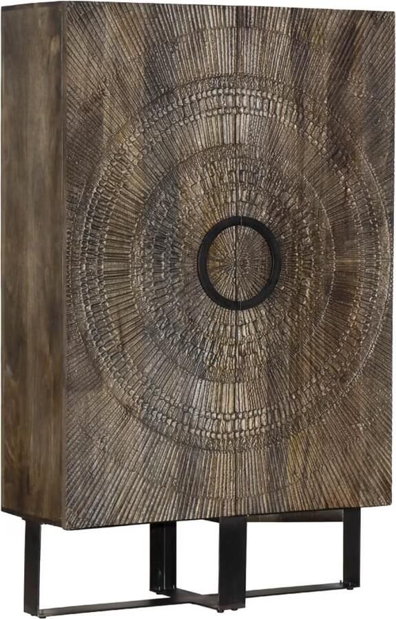 Tower Living Opbergkast Padua Mangohout 190 x 120cm Bruin