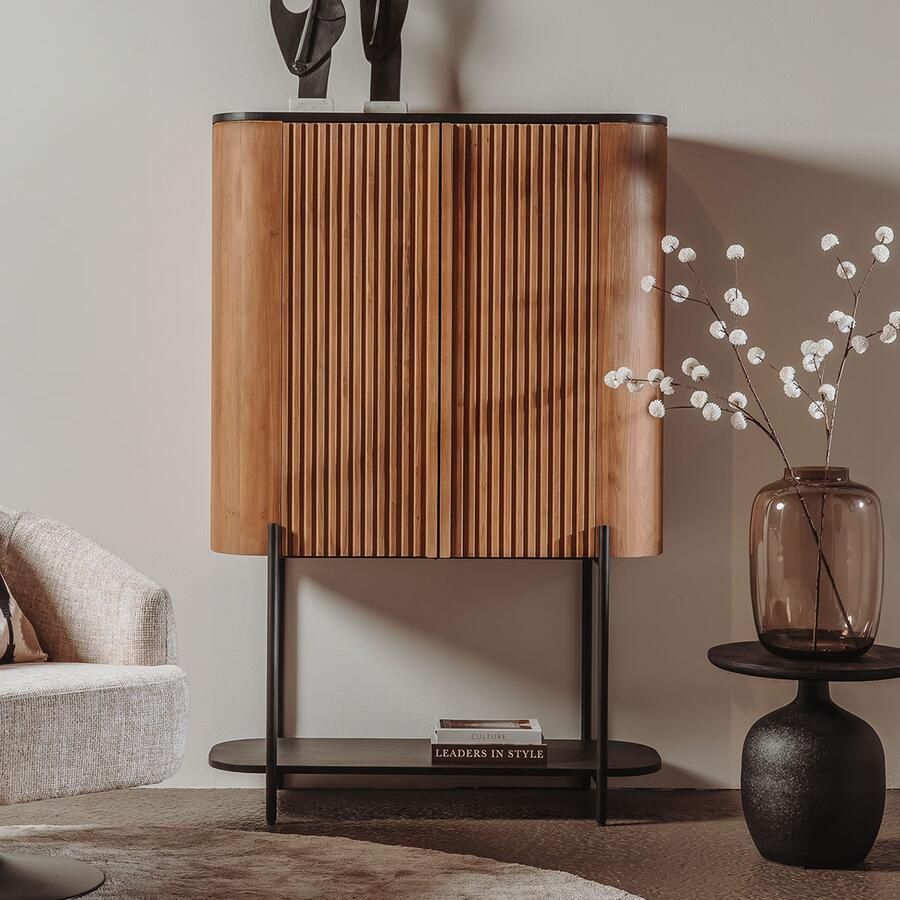 Tower Living Opbergkast Palazzo Teakhout 160 x 105cm Bruin