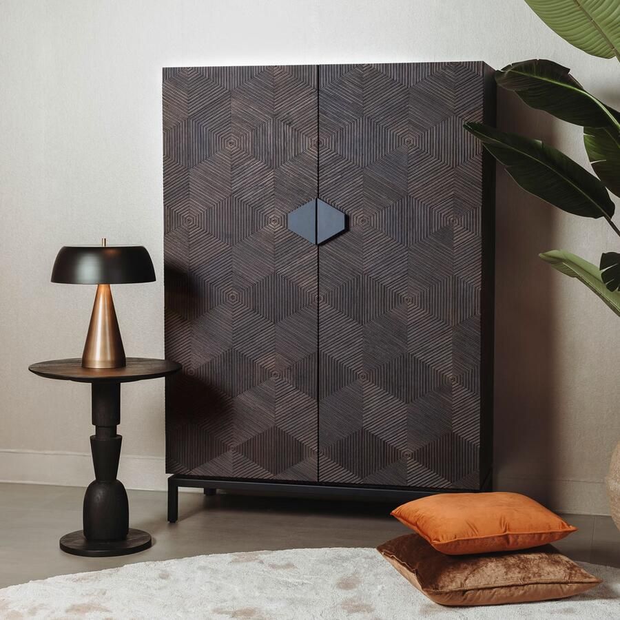 Tower Living Opbergkast San Marino Eiken 160 x 110cm Bruin