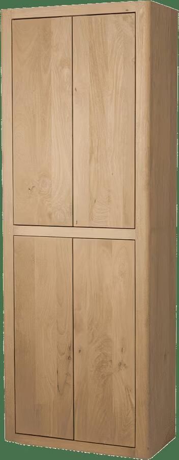Tower Living Opbergkast Tenna Mangohout 220 x 80cm Naturel