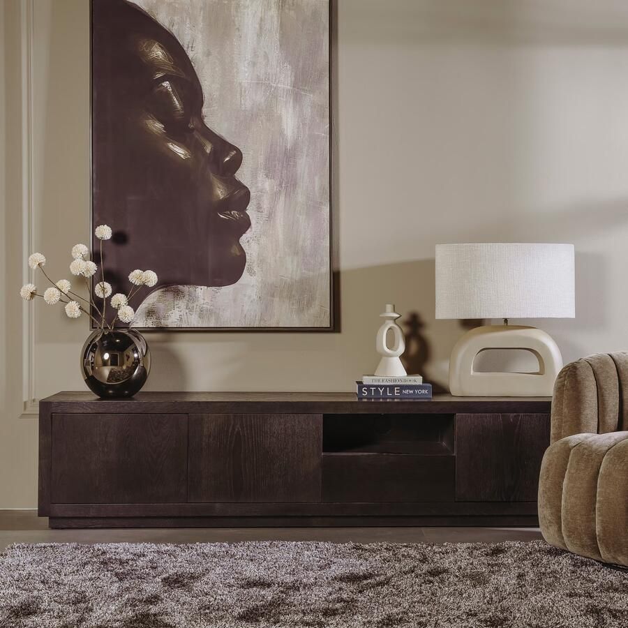 Tower Living TV-meubel Mincio Eiken 220cm Bruin