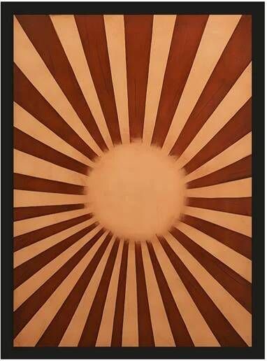 Urban Cotton Artprint Sunny Side 30 x 40cm Meerkleurig