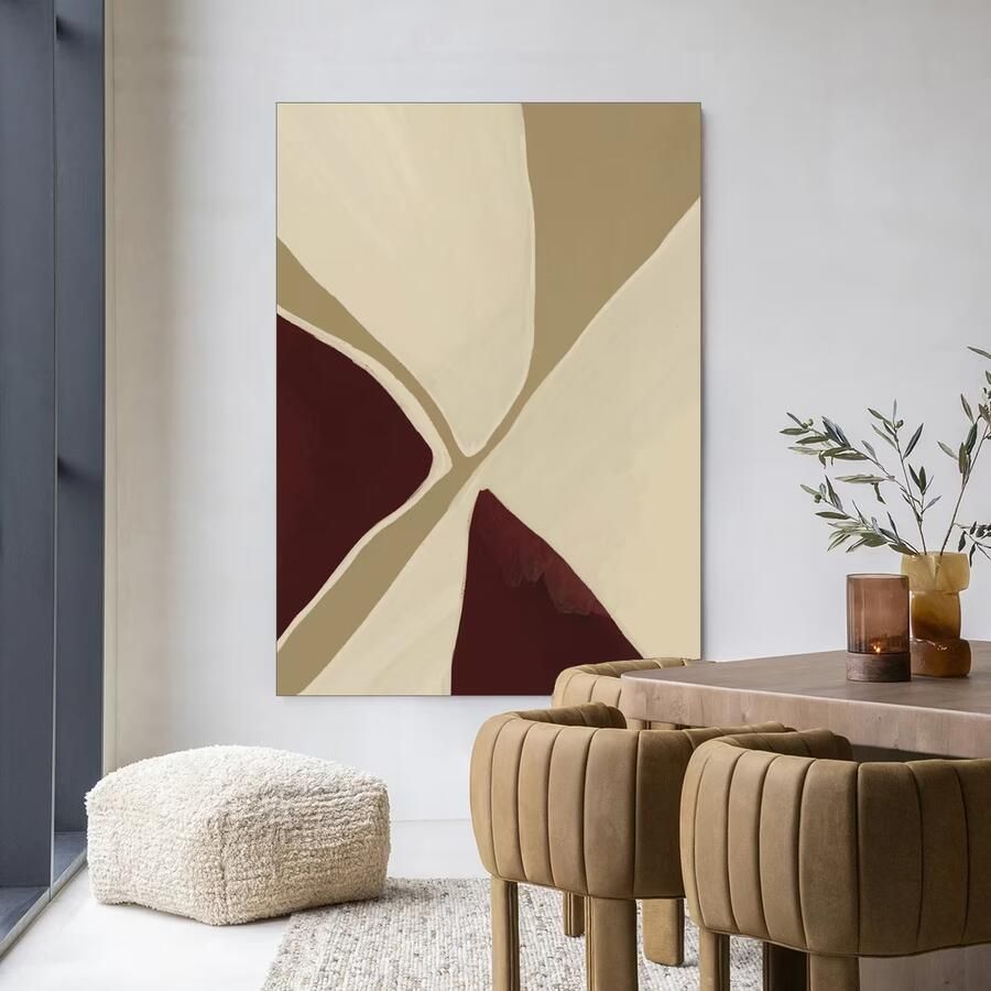 Urban Cotton Wandkleed Pandora 80 x 110cm in Frame black