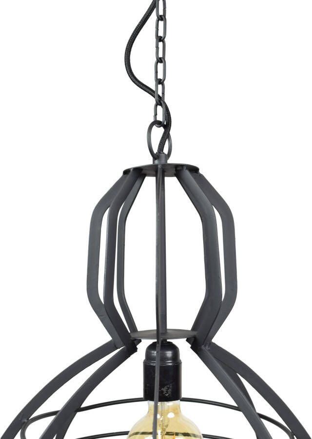 Urban interiors Scandic Hanglamp Zwart Open structuur Ø40