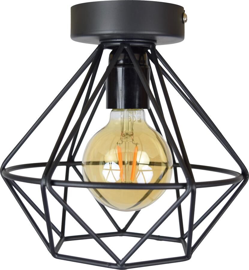 Urban Interiors plafondlamp Wire Ø22cm Vintage Black