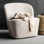 Vtwonen Lofty Fauteuil Naturel Gemeleerd 75x68x72 - Thumbnail 3