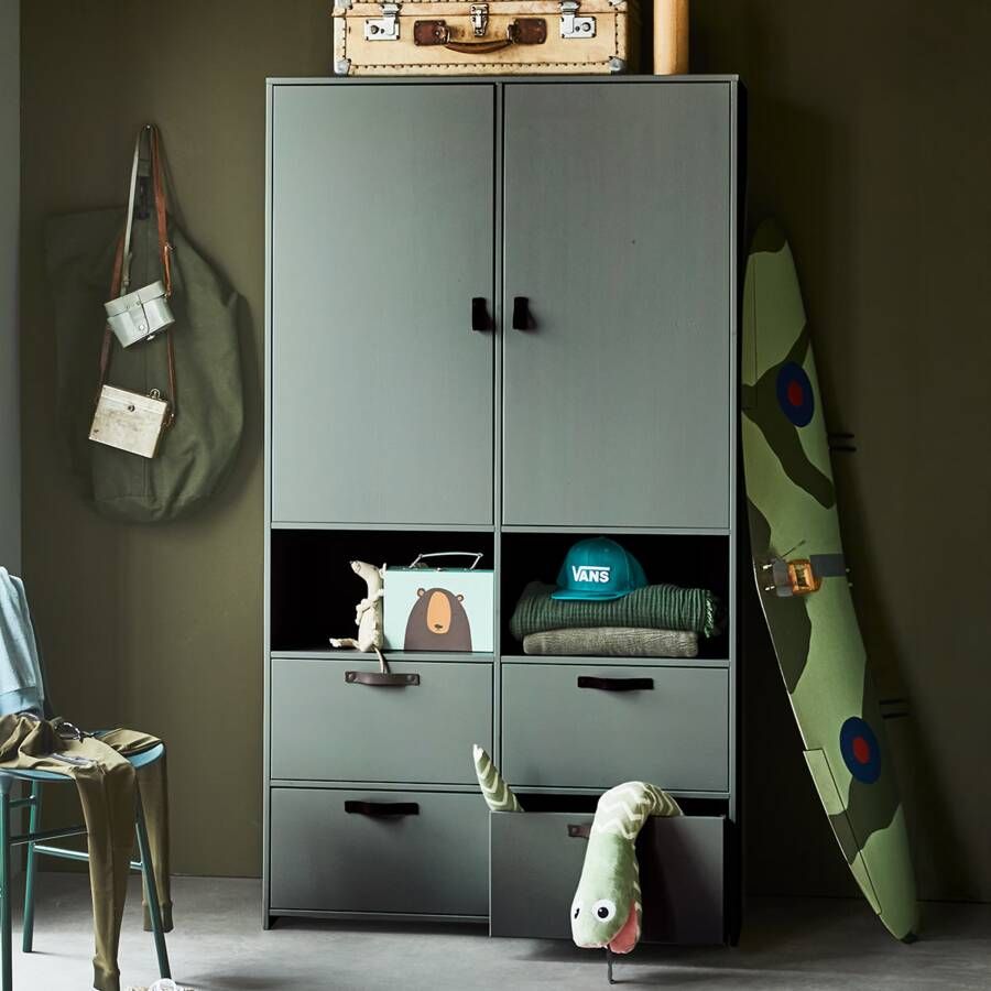 Vtwonen | Stage Garderobekast Grenen Soap | Woonkamer meubels | BergkastKast - Foto 8