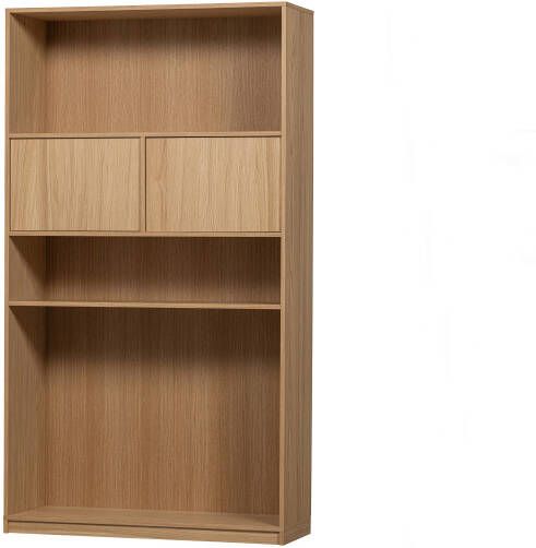 vtwonen Opbergkast Modulair Eikenhout 200 x 110cm Bruin
