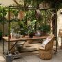 Vtwonen Outdoor Eettafel Blue Sky Met decoframe 220 x 97cm Bruin - Thumbnail 3
