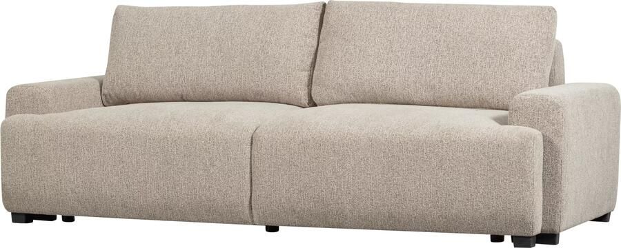 Vtwonen | Night&day 3-zitsbank slaapbank naturel melange | Slaapkamer meubels | Slaapbank