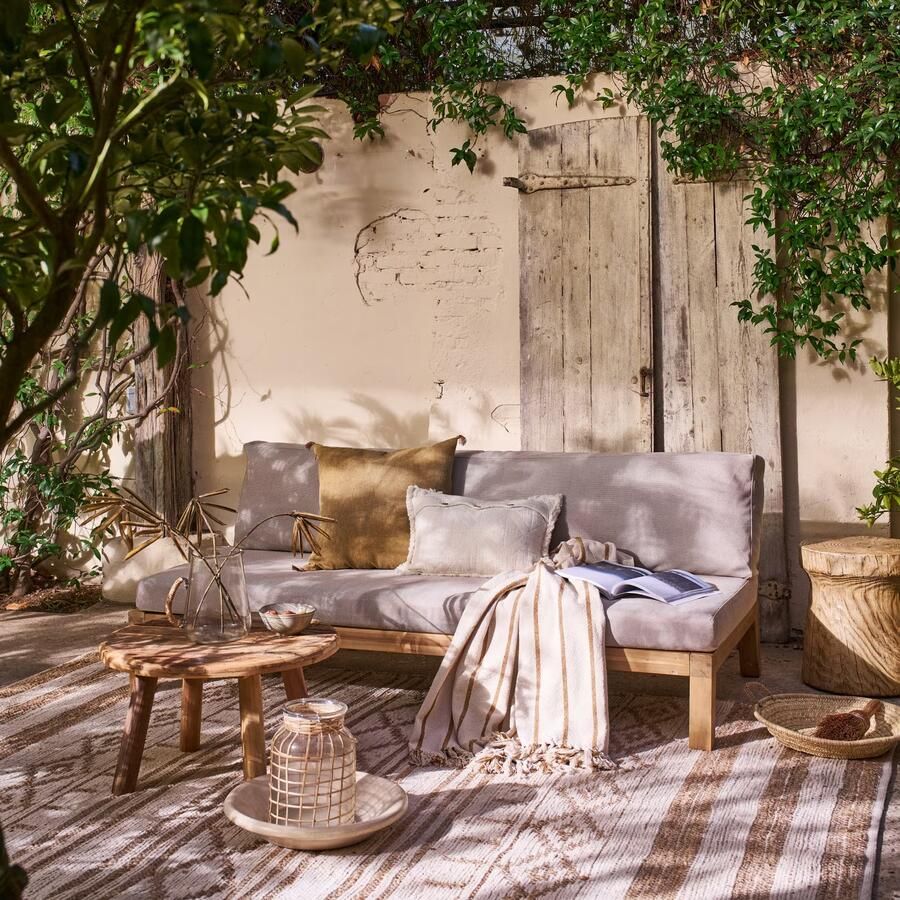 Vtwonen 3-zits Tuinbank Relax Acaciahout 180cm Naturel