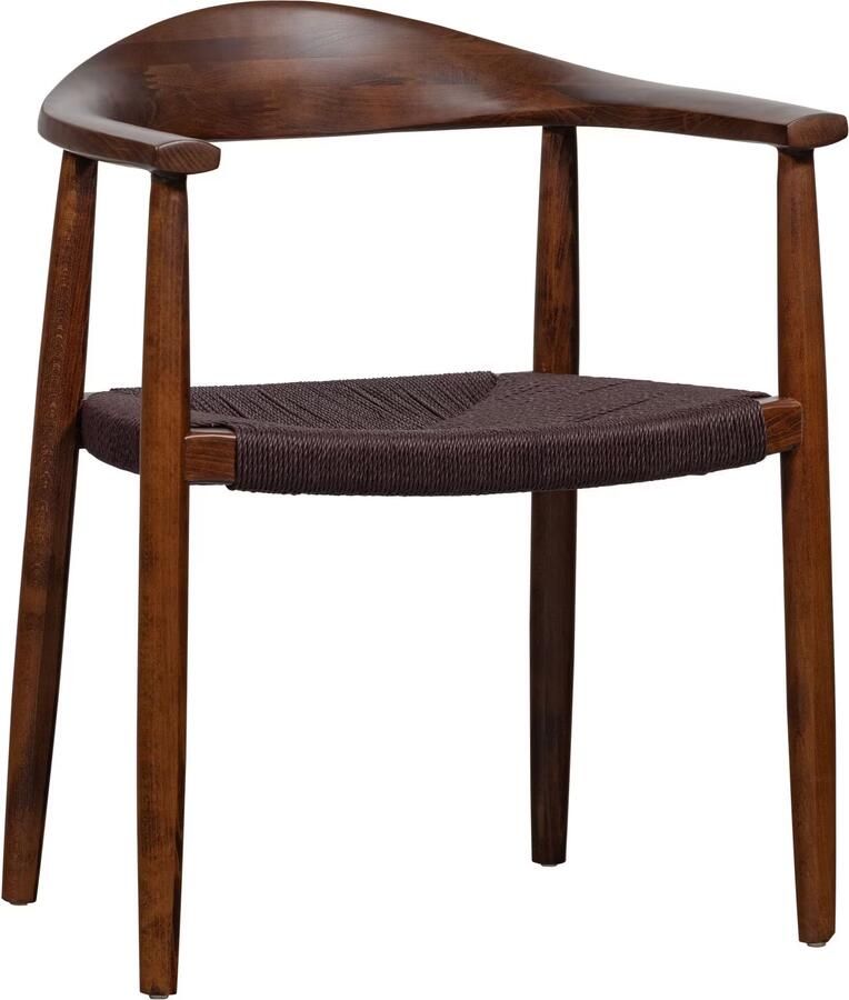 Vtwonen Eetkamerstoel Embrace Beukenhout Donkerbruin