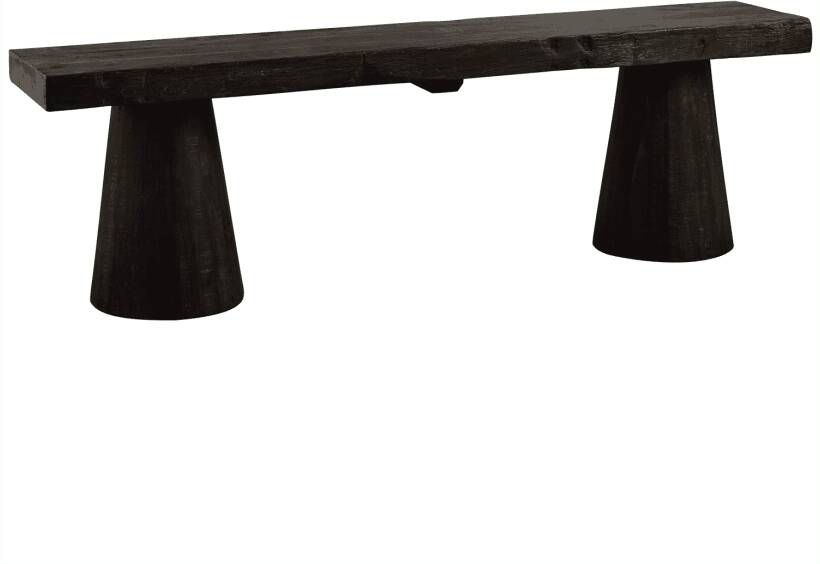 WOOOD Bankje Clyde Mangohout 150cm Donkerbruin