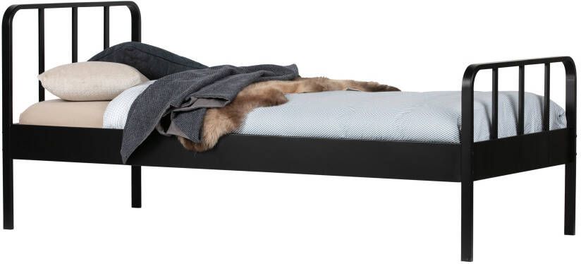 WOOOD Bed 'Mees' 90 x 200cm kleur Zwart