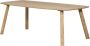 WOOOD Deens Ovale Eettafel Tablo Eikenhout 180 x 100cm Transparant - Thumbnail 1