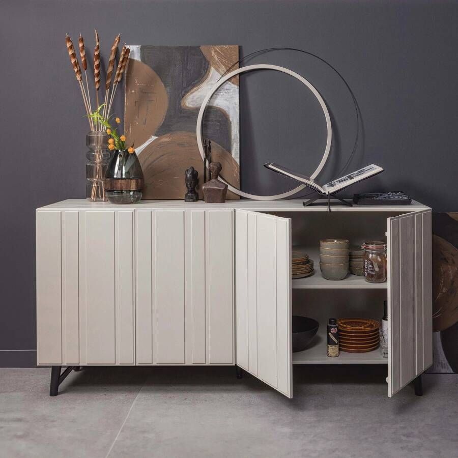 WOOOD Exclusive Dressoir Miller Grenenhout 181cm Beige