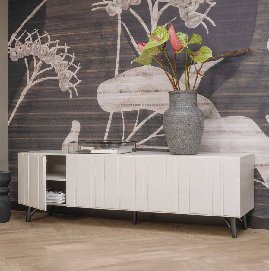 WOOOD Exclusive TV-meubel Miller Grenenhout 181cm Beige