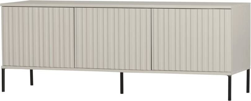 WOOOD | New gravure tv meubel 150cm grenen dust | Woonkamer meubels | Tv-dressoir | Tv-meubel - Foto 4