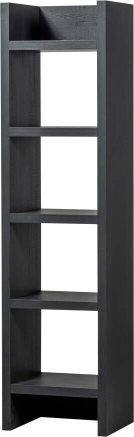 WOOOD Wandkast Timo MDF 195 x 50cm Donkerbruin