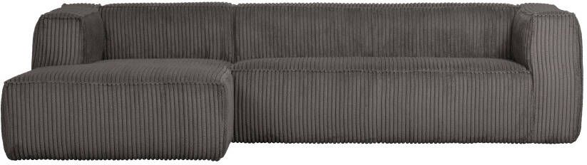 WOOOD Exclusive WOOOD Loungebank 'Bean' Links Rib kleur Terrazzo