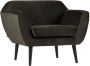 WOOOD Rocco Fauteuil Fluweel Warm Groen 75x92x81 - Thumbnail 2