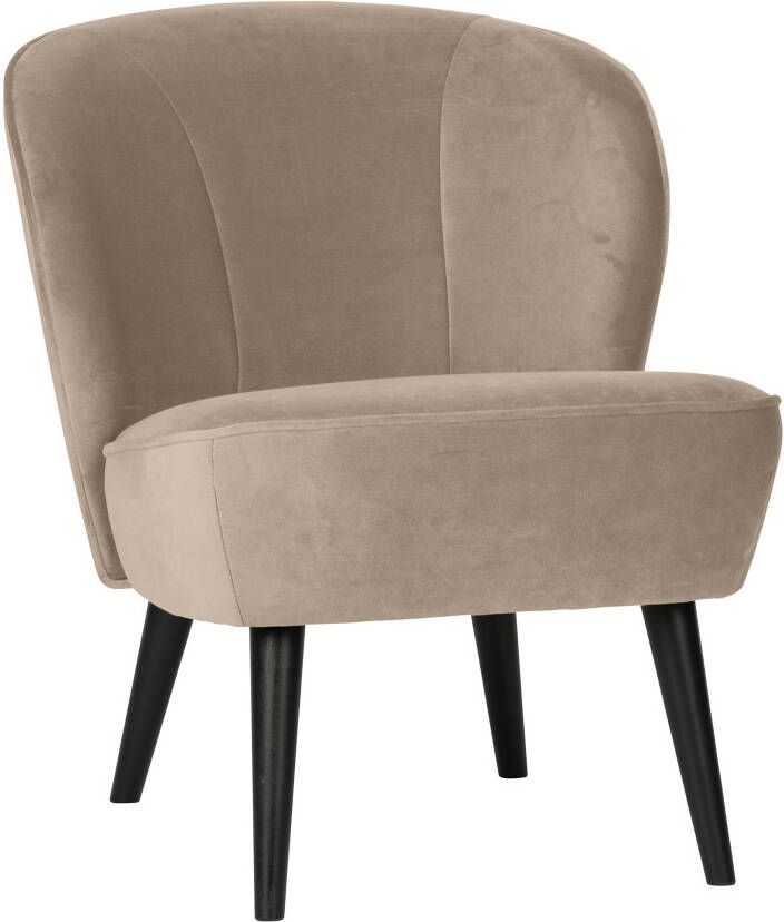 WOOOD Fauteuil Sara Velvet Khaki