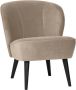 WOOOD Fauteuil Sara zacht gepolsterd 4-poots frame h 71 cm x b 59 cm - Thumbnail 3