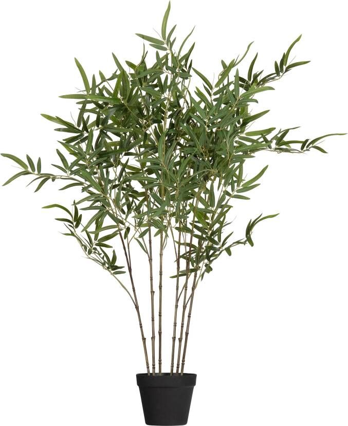 Woood Bambusa Kunstplant Groen 100x110x110