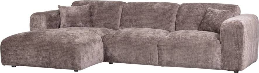 WOOOD Loungebank Cloud Links Chenille Taupe